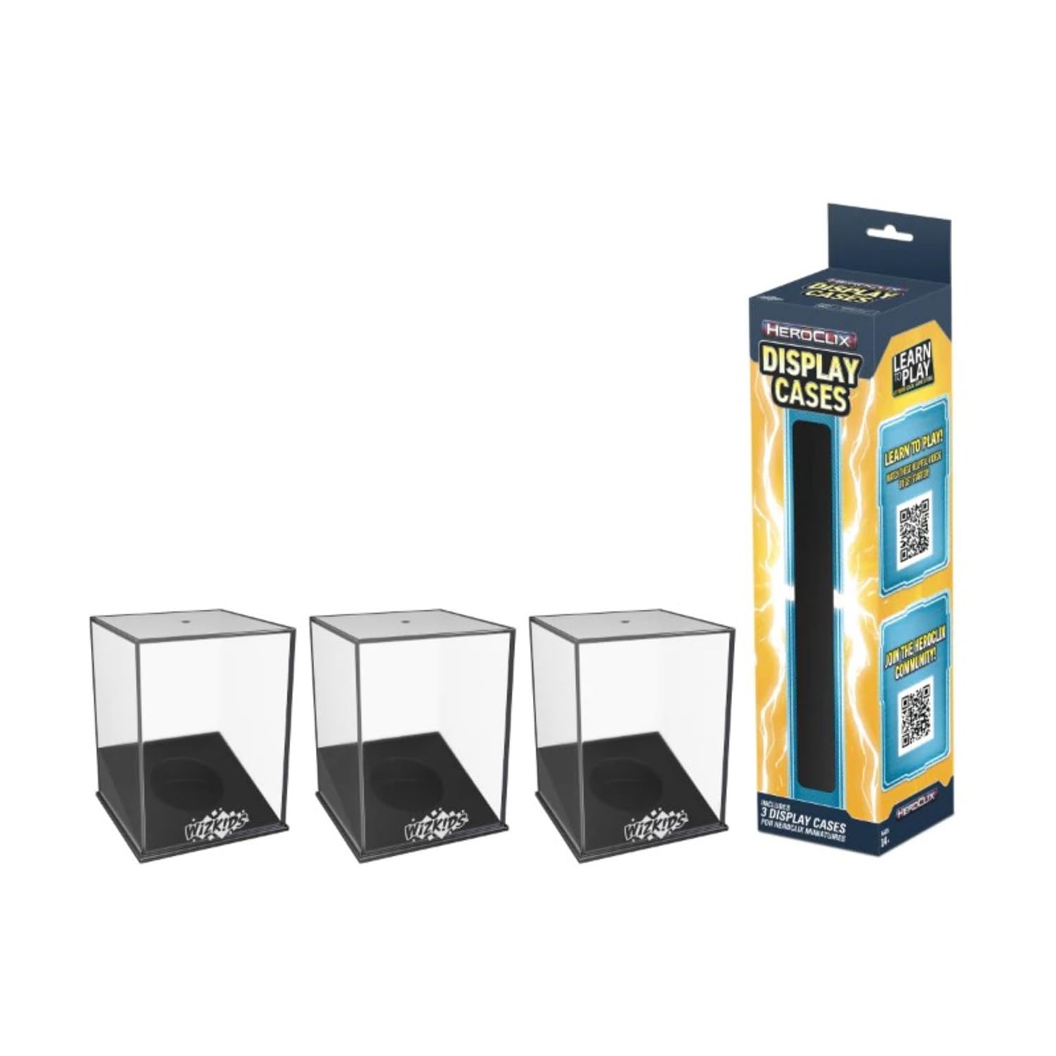 Amazon.com: WizKids HeroClix: Single Figure Display (3-Pack